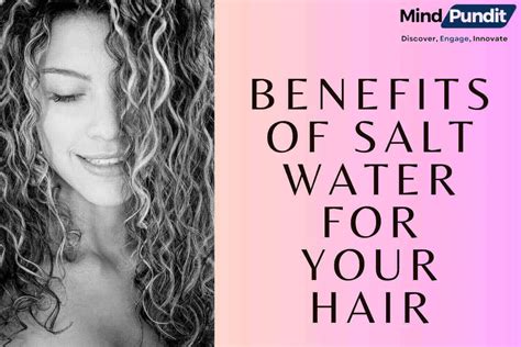 Is salt water good for the hair?