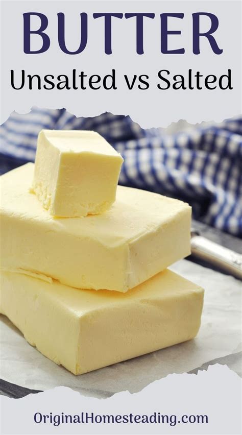 Is salted or unsalted butter better for health?