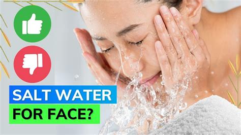 Is salty water good for acne?