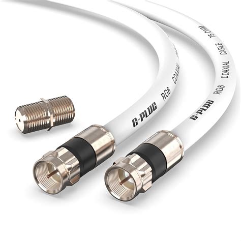 Is satellite cable same as coaxial?