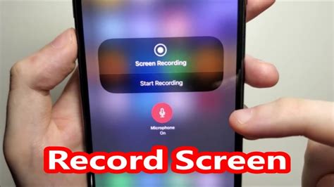 Is screen recording on iPhone 11?