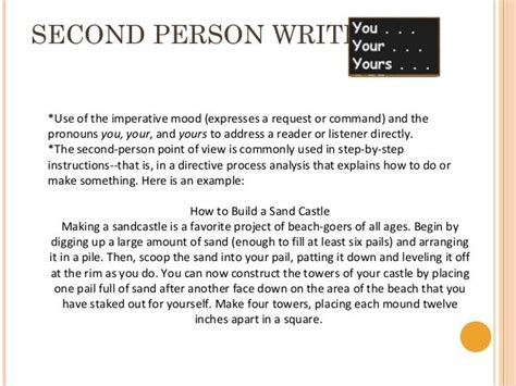 Is second person hard to write?