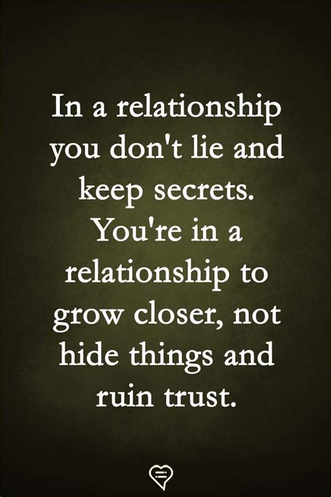 Is secret relationship good or bad?