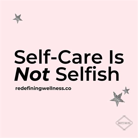 Is self-care vain?