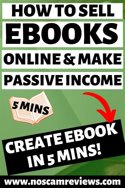 Is selling books passive income?