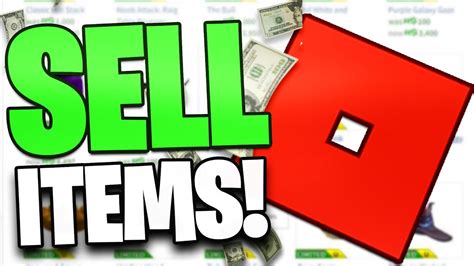 Is selling in game items for Robux illegal?