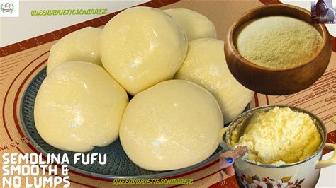 Is semolina fufu healthy?