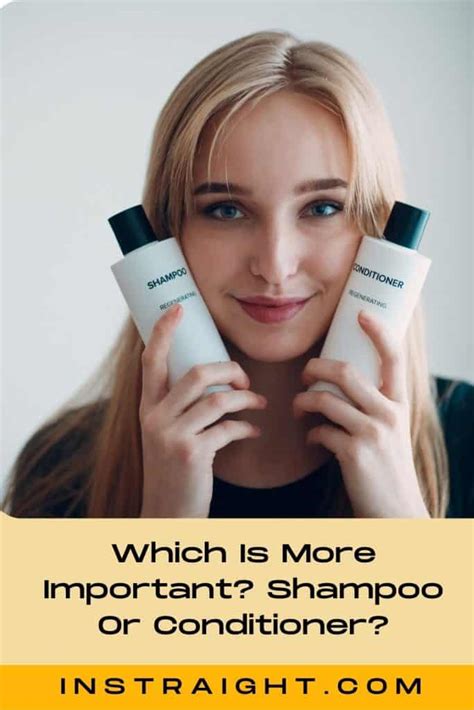 Is shampoo or conditioner more important?