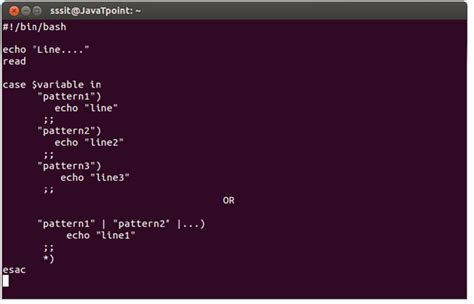 Is shell script case sensitive?