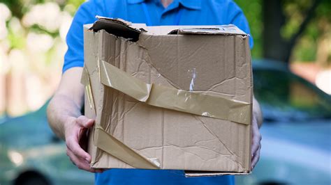 Is shipper responsible for damaged package?