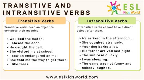 Is shut the door a transitive or intransitive verb?