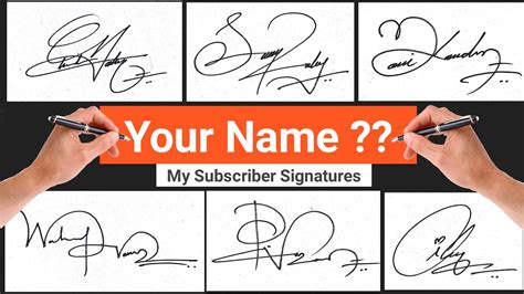 Is signature my full name?