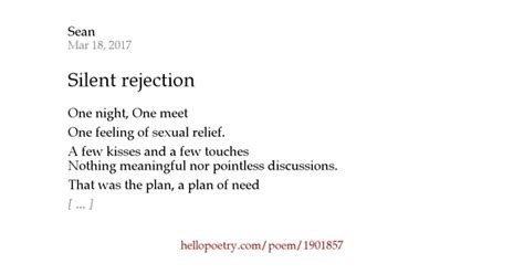 Is silent a rejection?
