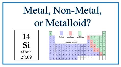 Is silicon a metal or element?