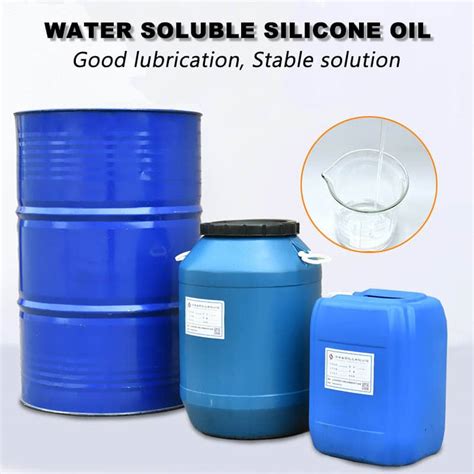 Is silicone soluble in oil?