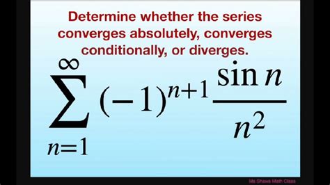 Is sin absolutely convergent?