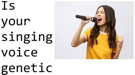 Is singing voice genetic?