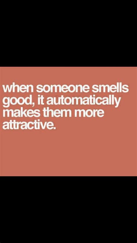 Is smelling nice a turn on?