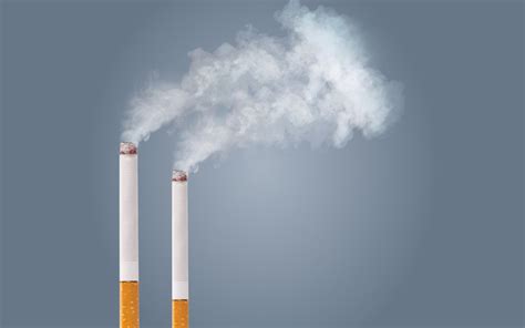 Is smoking worse than pollution?