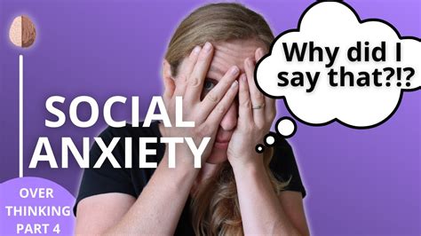 Is social anxiety just overthinking?