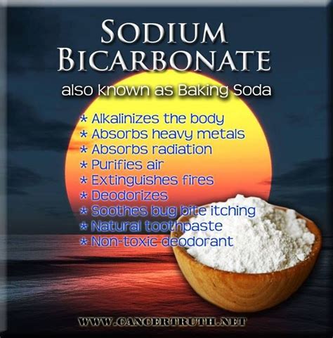 Is sodium bicarbonate in food bad for you?