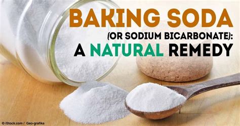 Is sodium bicarbonate safe in food?