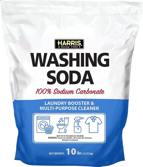 Is sodium carbonate safe in laundry detergent?