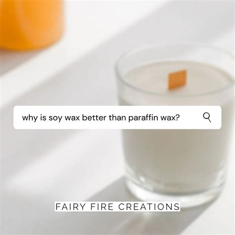 Is soy wax healthier than paraffin?