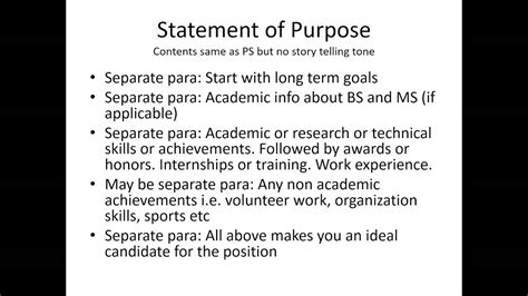 Is statement of purpose the same as motivation letter?