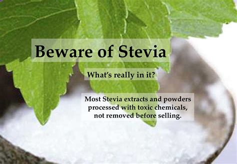 Is stevia considered unhealthy?