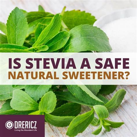 Is stevia still good for you?