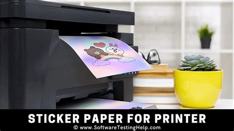 Is sticker printer different from normal printer?