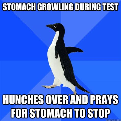 Is stomach growling awkward?