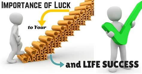 Is success a chance or luck?