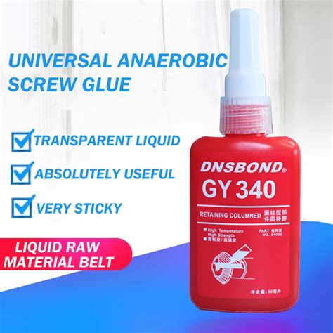 Is super glue anaerobic?