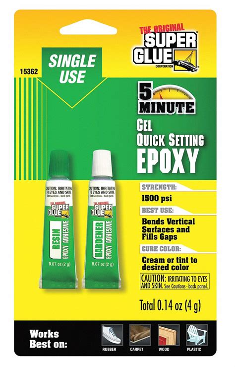 Is super glue same as epoxy?