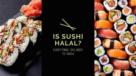 Is sushi halal in Islam?