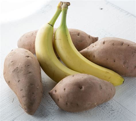 Is sweet potato better than banana?