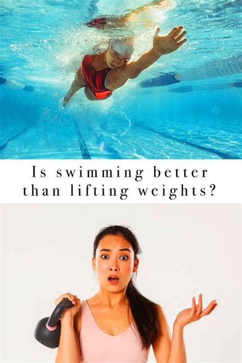 Is swimming better than bodybuilding?