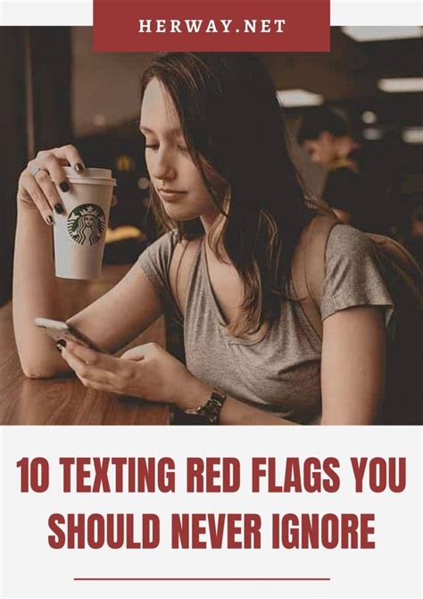 Is texting a lot a red flag?