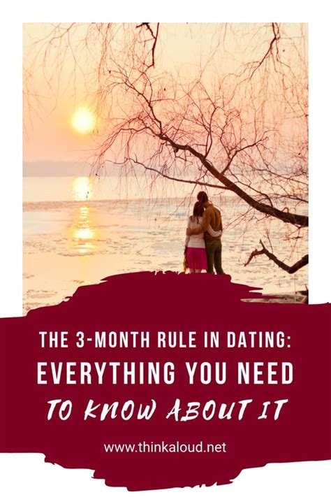 Is the 3-month relationship rule real?