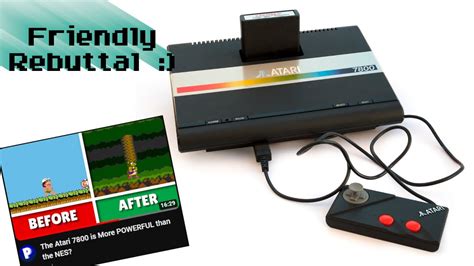 Is the Atari 7800 more powerful than the NES?