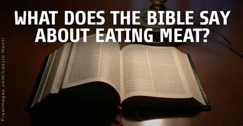 Is the Bible vegan?