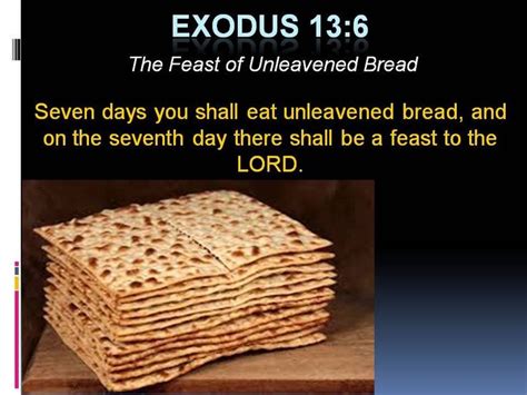 Is the Feast of unleavened bread for 7 days?