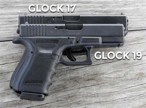 Is the Glock 19 bigger than the 17?