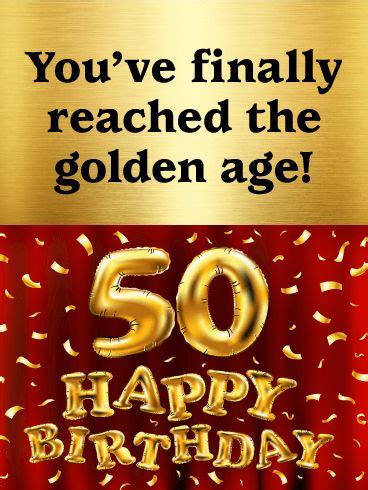 Is the Golden Age 50?