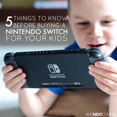 Is the Nintendo Switch good for a 5 year old?