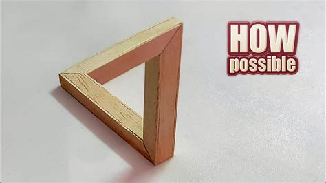 Is the Penrose triangle possible?