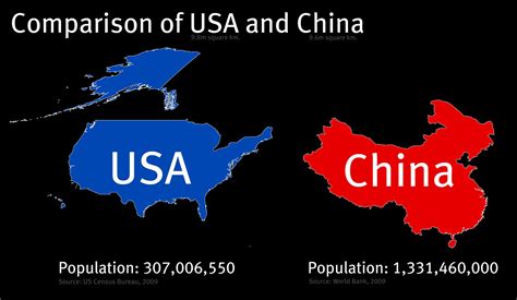 Is the USA with Alaska bigger than China?