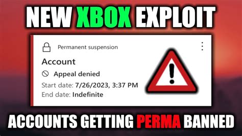 Is the Xbox ban exploit real?